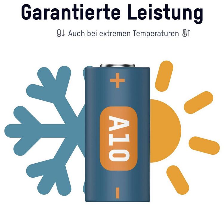 Produktbild: Ansmann H&ouml;rger&auml;tebatterie 9V