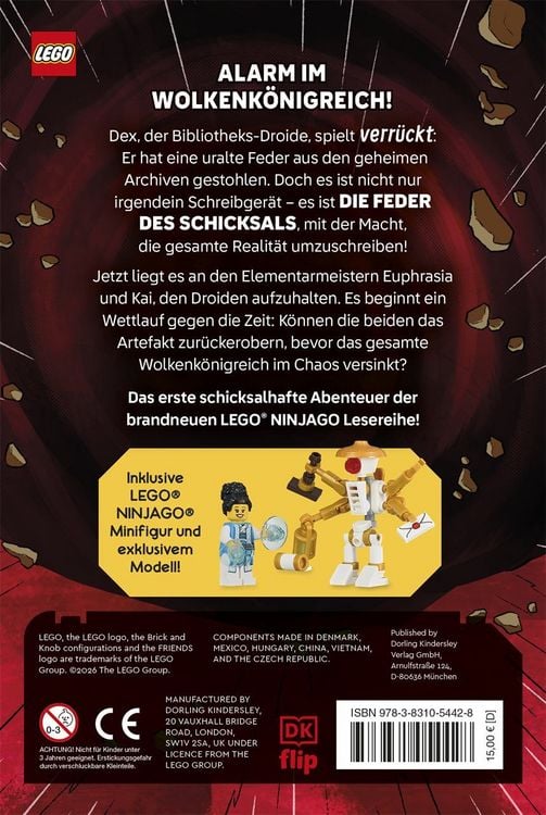 Produktbild: LEGO&reg; NINJAGO&reg; Die Feder des Schicksals - Jagd auf das geheime Artefakt