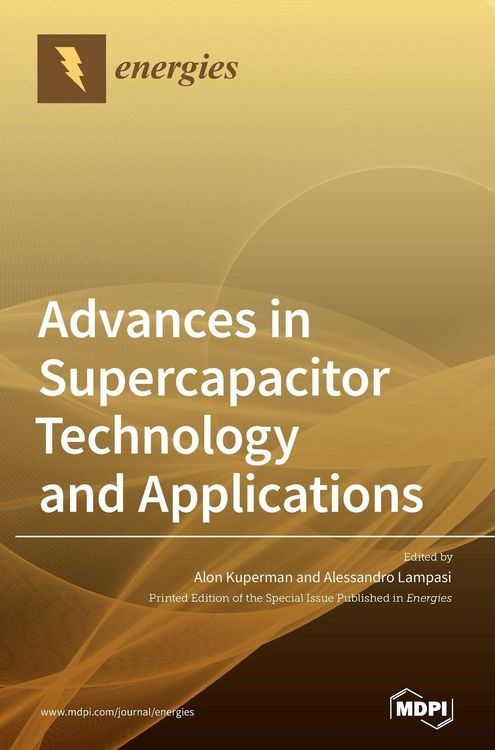 Produktbild: Advances in Supercapacitor Technology and Applications