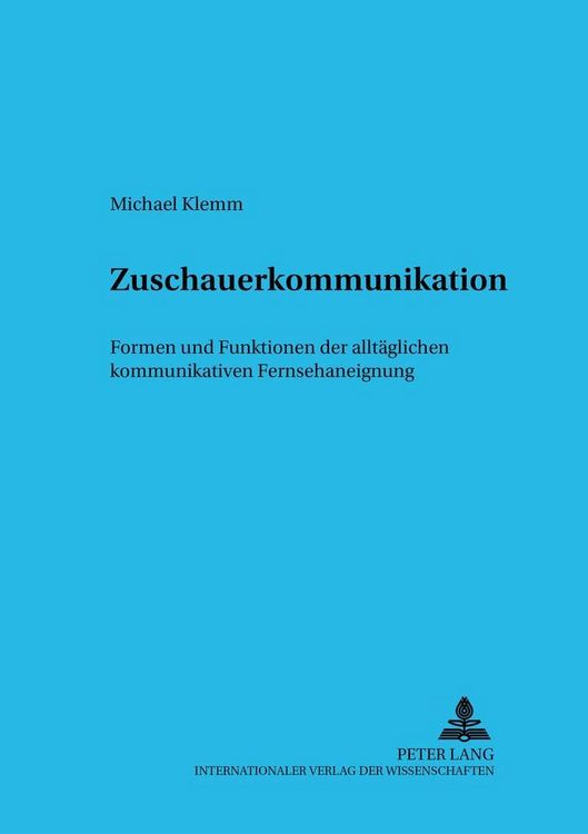 Produktbild: Zuschauerkommunikation