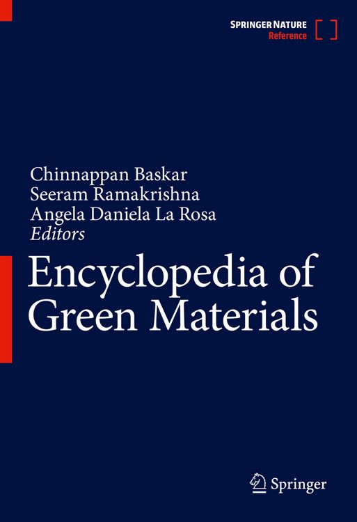 Produktbild: Encyclopedia of Green Materials