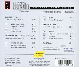Produktbild: Sinfonien 41,44+47