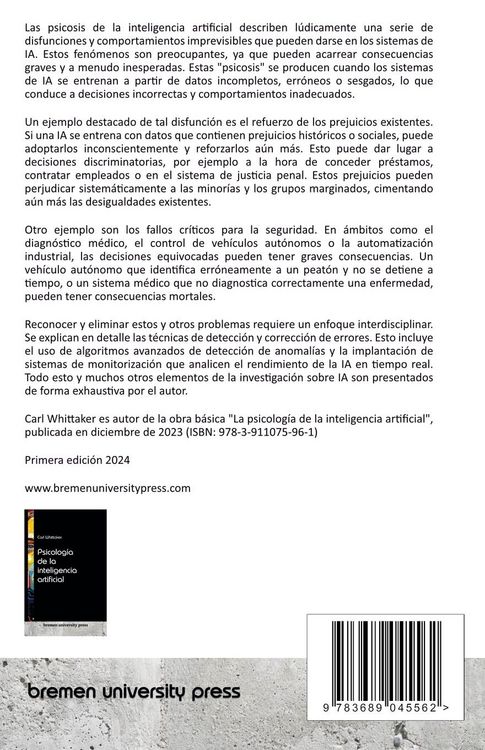 Produktbild: Las psicosis de la inteligencia artificial
