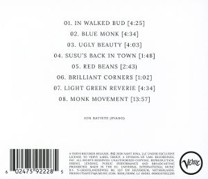 Produktbild: Monk Movements (Batiste Piano Series, Vol. 4)