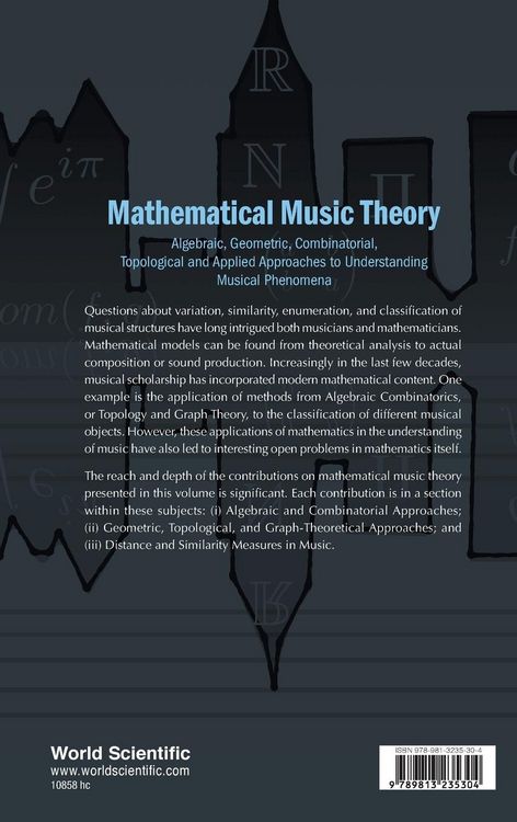 Produktbild: Mathematical Music Theory