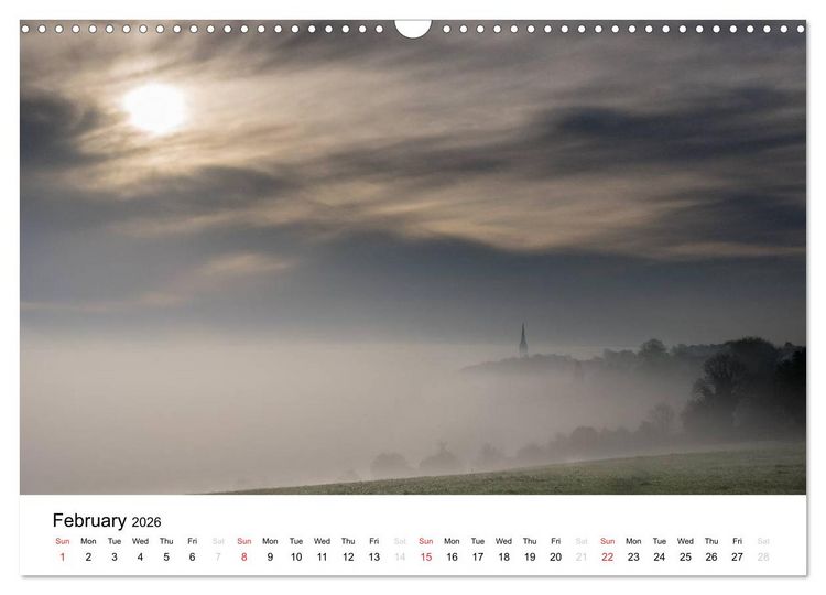 Produktbild: Stonehenge Sunsets & Salisbury Cathedral (Wall Calendar 2026 DIN A3 landscape), CALVENDO 12 Month Wall Calendar