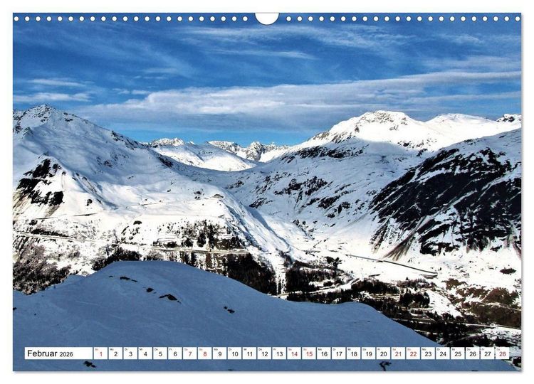 Produktbild: Majest&auml;tische Alpen (Wandkalender 2026 DIN A3 quer), CALVENDO Monatskalender