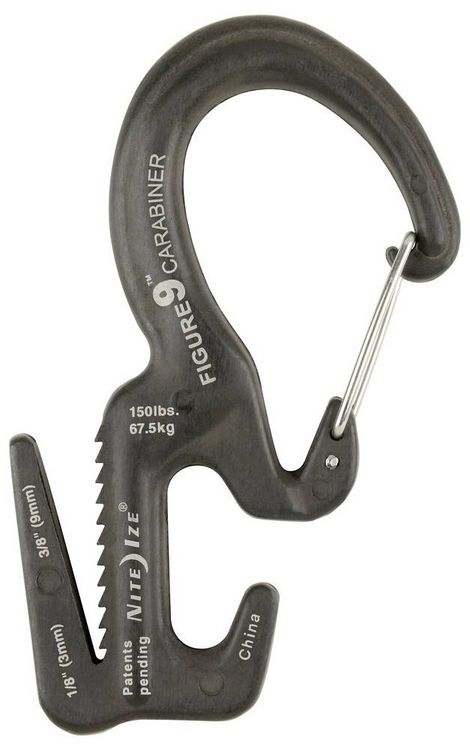 Produktbild: NITE Ize NI-C9L-02-01 Karabiner Figure9 Large 116mm x 56mm x 13mm 1St.