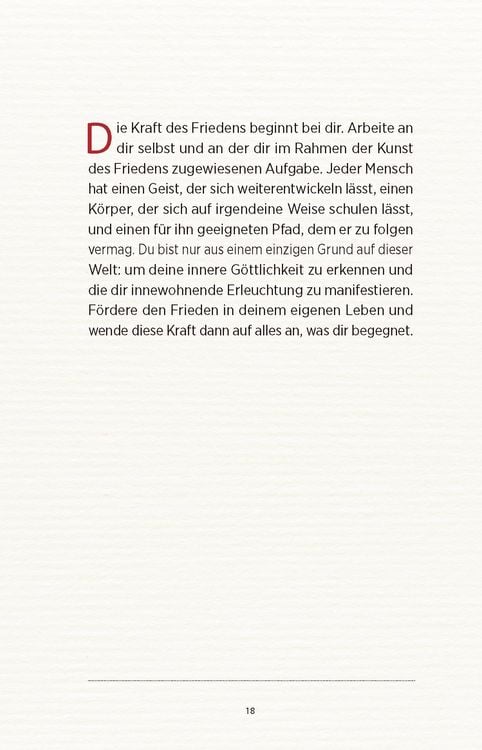 Produktbild: Die Kraft des Friedens