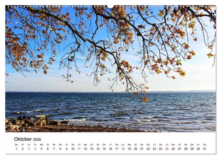 Produktbild: Strande und B&uuml;lk 2026 (Wandkalender 2026 DIN A2 quer), CALVENDO Monatskalender