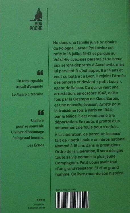 Produktbild: Petit Louis : le plus jeune compagnon de la Lib&eacute;ration