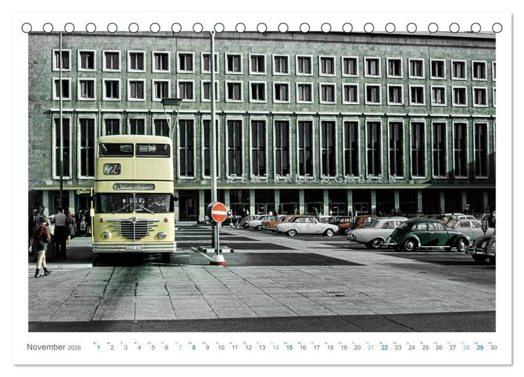 Produktbild: Berlin - Historische Ansichten (Tischkalender 2026 DIN A5 quer), CALVENDO Monatskalender