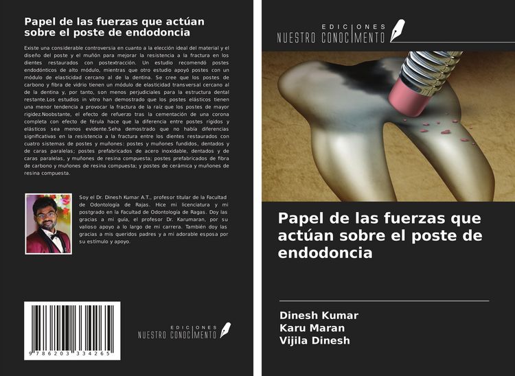 Produktbild: Papel de las fuerzas que act&uacute;an sobre el poste de endodoncia