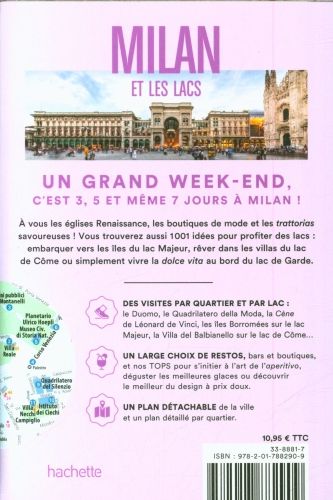 Produktbild: Milan et les lacs