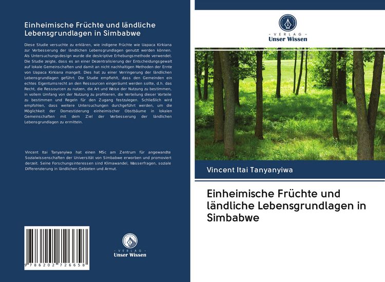 Produktbild: Einheimische Fr&uuml;chte und l&auml;ndliche Lebensgrundlagen in Simbabwe