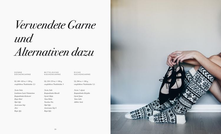 Produktbild: Finnische Socken stricken f&uuml;r jede Jahreszeit.