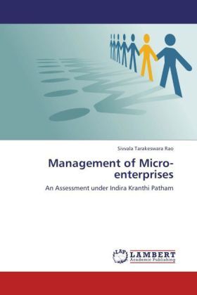 Produktbild: Tarakeswara Rao, S: Management of Micro-enterprises
