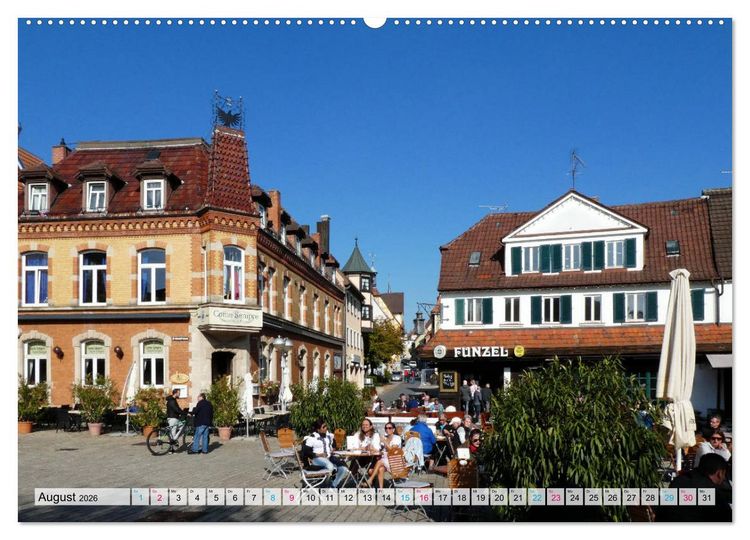 Produktbild: Sindelfingen - Historische Altstadt (Wandkalender 2026 DIN A2 quer), CALVENDO Monatskalender