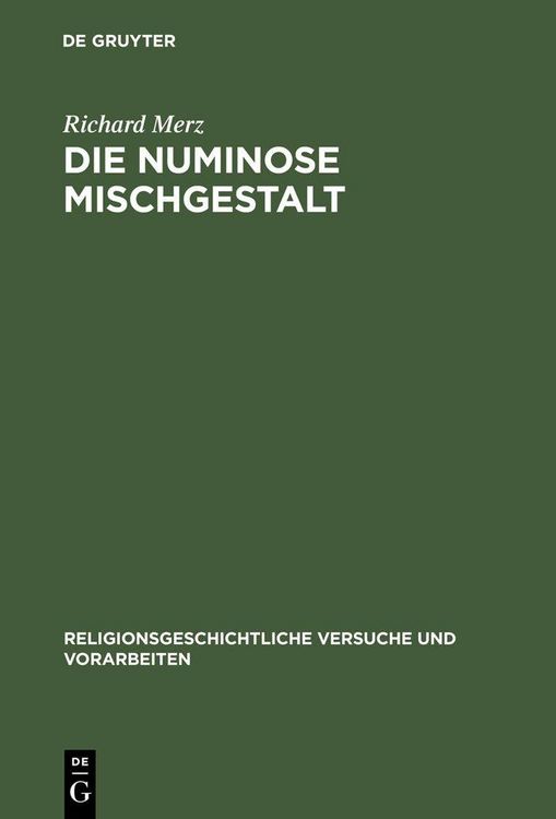 Produktbild: Die numinose Mischgestalt