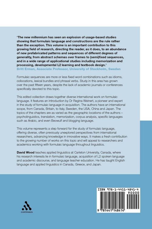 Produktbild: Perspectives on Formulaic Language