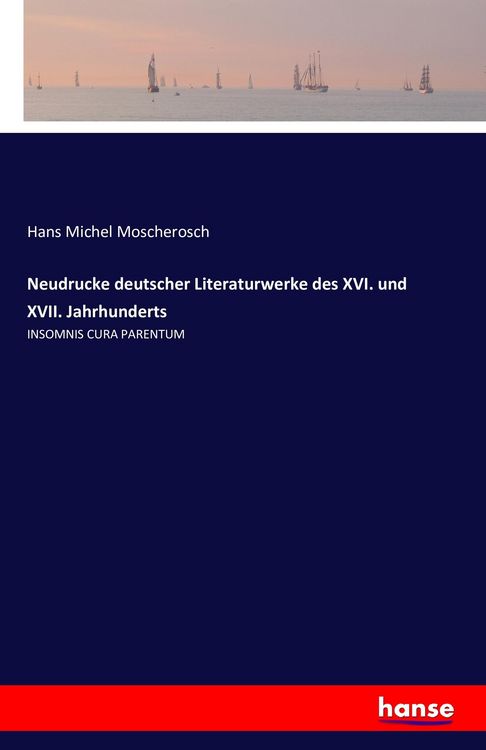 Produktbild: Neudrucke deutscher Literaturwerke des XVI. und XVII. Jahrhunderts