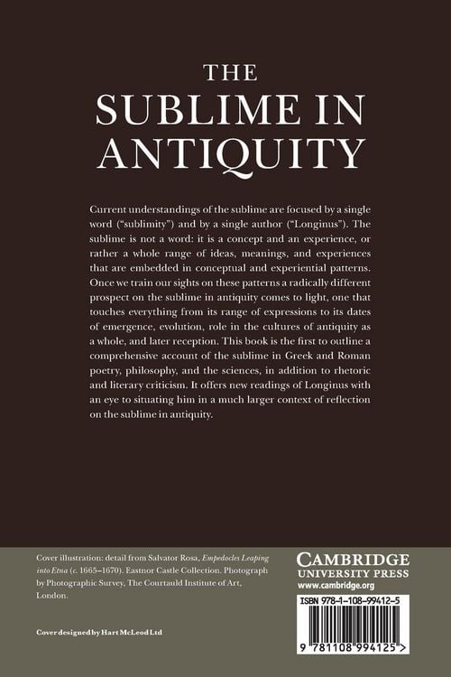 Produktbild: The Sublime in Antiquity