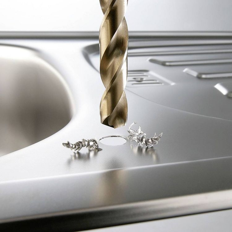 Produktbild: Kwb 248640 HSS-Co Spiralbohrer 4mm Gesamtl&auml;nge 75mm M35 DIN 338 Zylinderschaft 1St.