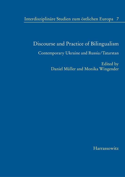 Produktbild: Discourse and Practice of Bilingualism