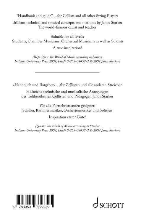 Produktbild: Top Secrets for Cellists