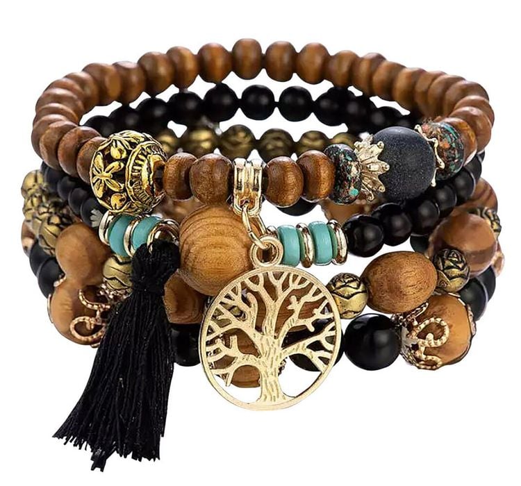 Produktbild: Armband "Baum des Lebens" schwarz