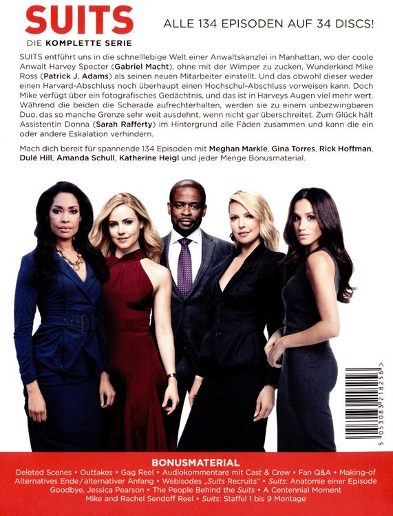 Suits - Die komplette Serie [34 BRs]