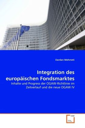 Produktbild: Mehmeti, D: Integration des europ&auml;ischen Fondsmarktes