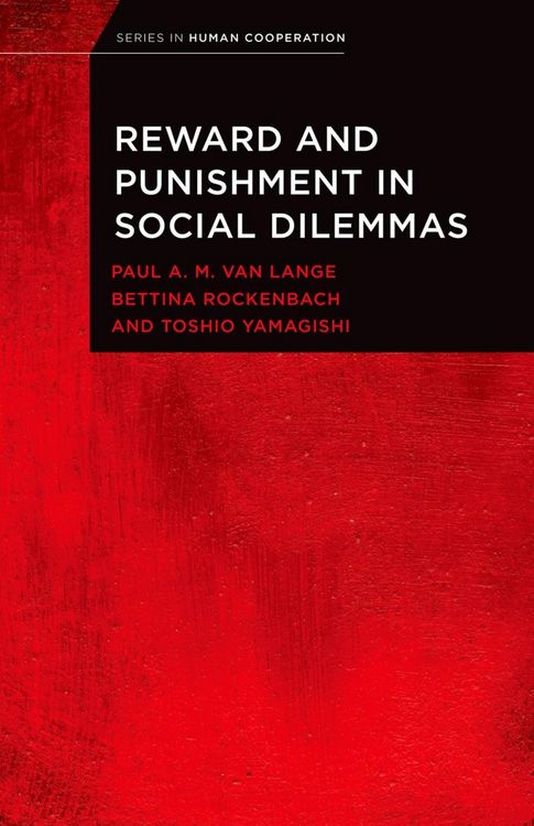 Produktbild: Reward and Punishment in Social Dilemmas