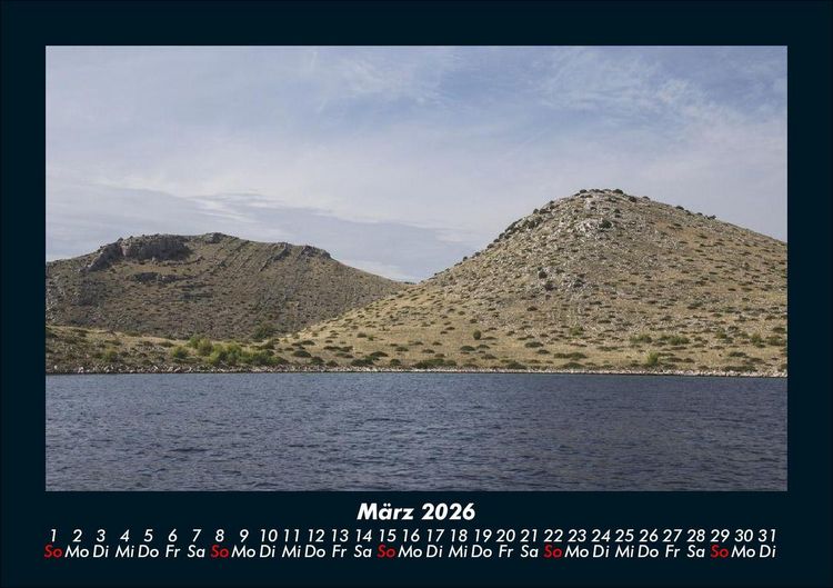 Produktbild: Landschaftskalender 2026 Fotokalender DIN A5