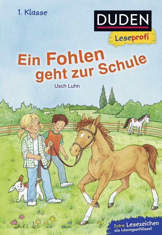 Produktbild: Duden Leseprofi &ndash; Ein Fohlen geht zur Schule, 1. Klasse