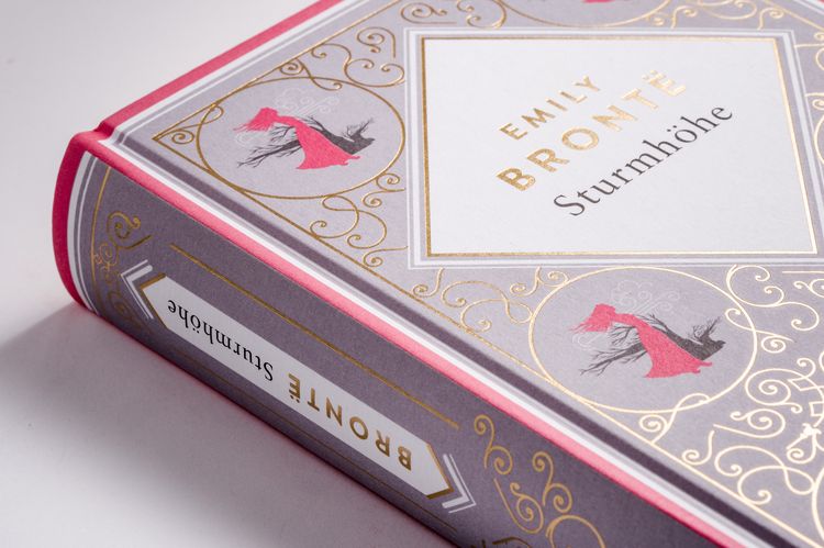 Produktbild: Emily Brontë, Sturmhöhe. Vollständige Ausgabe des englischen Klassikers. Schmuckausgabe mit Goldprägung