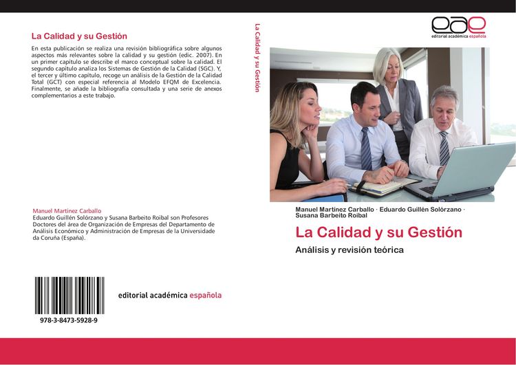 Produktbild: La Calidad y su Gesti&oacute;n