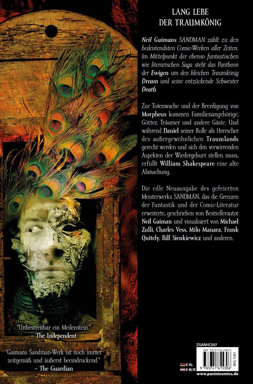 Produktbild: Sandman Deluxe - Die Graphic Novel zur Netflix-Serie