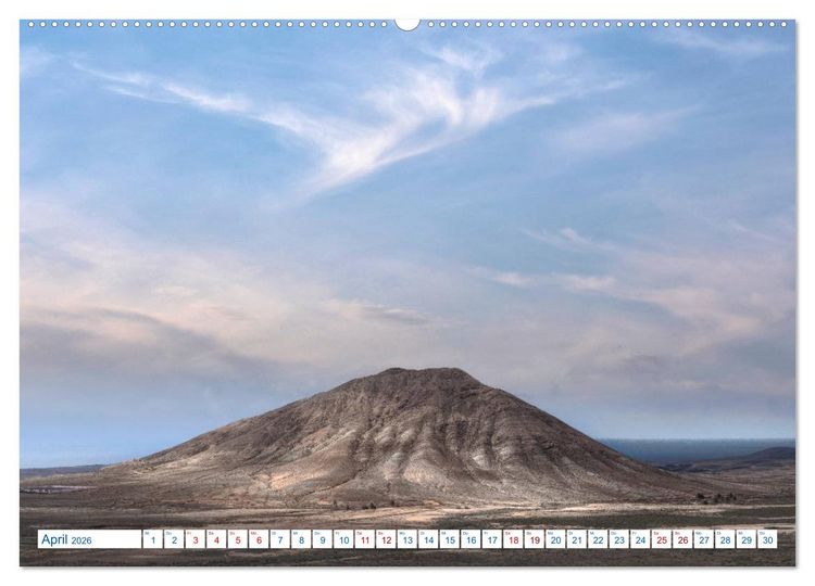 Produktbild: Fuerteventura, die ungez&auml;hmte Kanareninsel (Wandkalender 2026 DIN A2 quer), CALVENDO Monatskalender