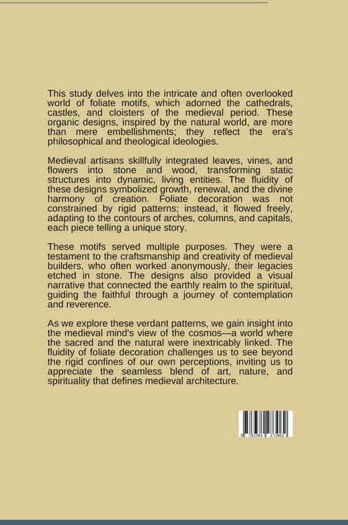 Produktbild: Unbound by Form: Exploring the Fluidity of Foliate Decoration in Medieval Architecture