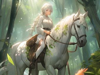 Produktbild: CALVENDO Puzzle Ausritt im Wald | 2000 Teile Lege-Gr&ouml;&szlig;e 90x67cm Foto-Puzzle f&uuml;r gl&uuml;ckliche Stunden