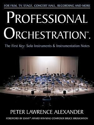 Produktbild: Professional Orchestration Vol 1: Solo Instruments & Instrumentation Notes