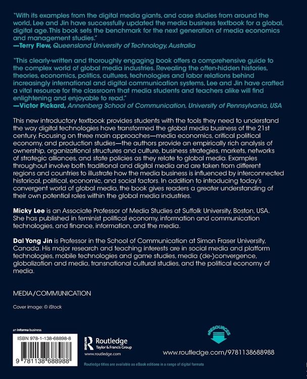 Produktbild: Understanding the Business of Global Media in the Digital Age
