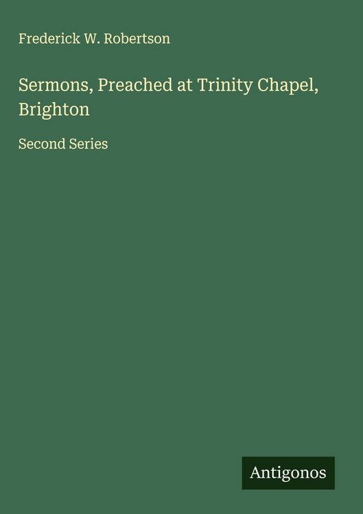 Produktbild: Sermons, Preached at Trinity Chapel, Brighton