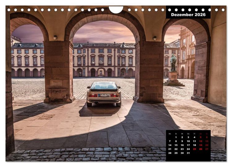 Produktbild: &acute;89 Porsche 944 S2 (Wandkalender 2026 DIN A4 quer), CALVENDO Monatskalender