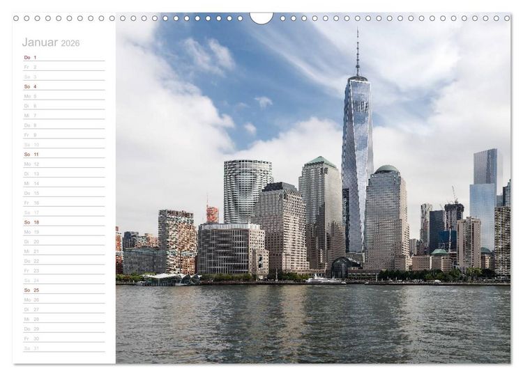Produktbild: New York - Bilder einer Metropole (Wandkalender 2026 DIN A3 quer), CALVENDO Monatskalender