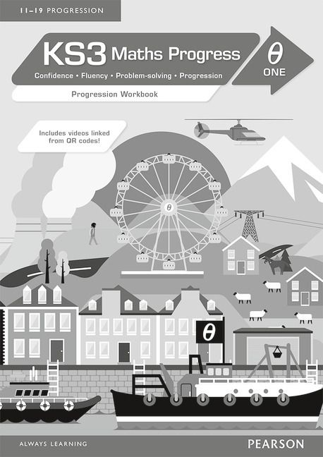 Produktbild: KS3 Maths Progress Progression Workbook Theta 1