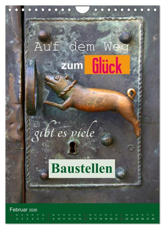 Produktbild: Lebensfreude in harten Zeiten (Wandkalender 2026 DIN A4 hoch), CALVENDO Monatskalender
