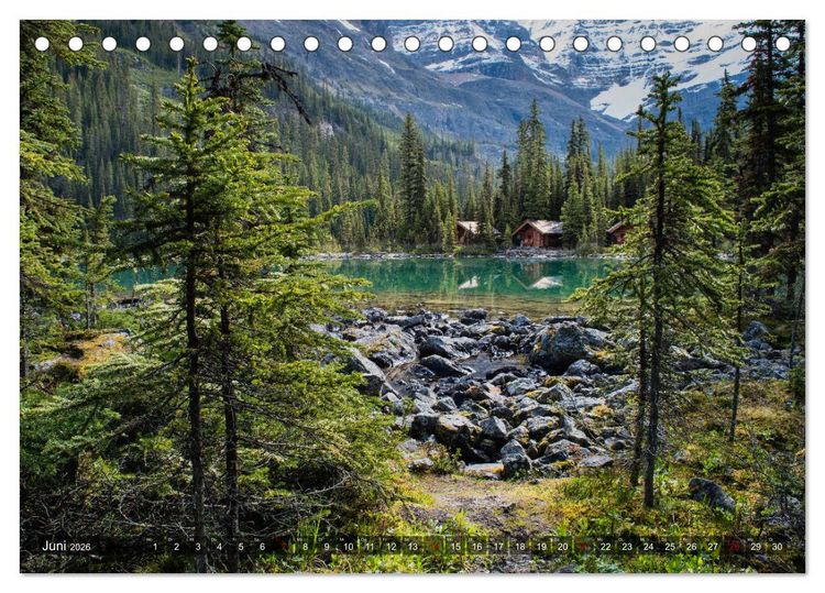 Produktbild: Kanada - Impressionen von Rolf Dietz (Tischkalender 2026 DIN A5 quer), CALVENDO Monatskalender