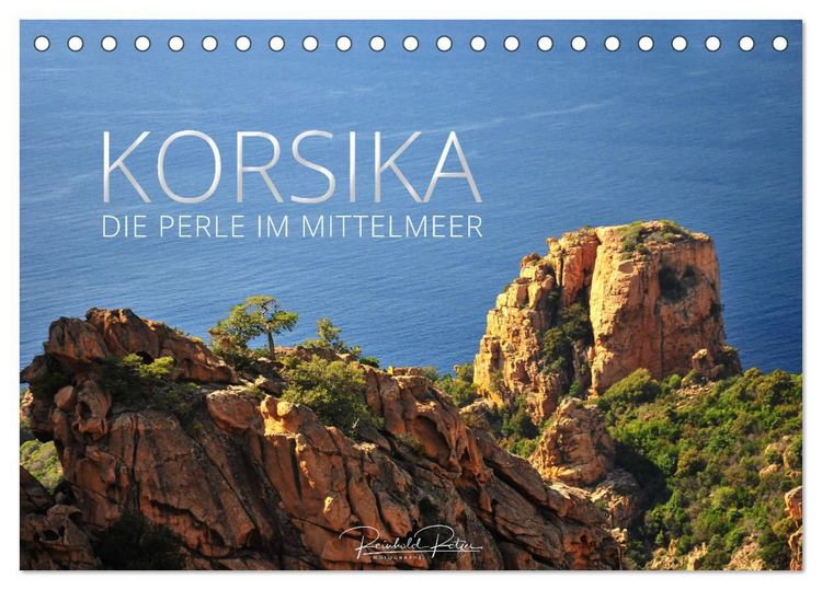 Produktbild: Korsika &ndash; die Perle im Mittelmeer (Tischkalender 2027 DIN A5 quer), CALVENDO Monatskalender